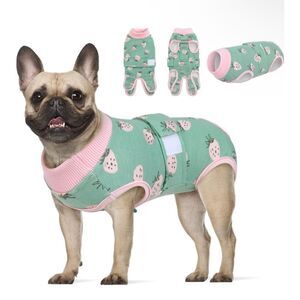 NEW KOESON Recovery Suit Surgery Recovery Suit Female Dogs Spayed 3X